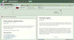 Desktop Screenshot of hoppityandbee.deviantart.com