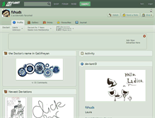 Tablet Screenshot of fshuds.deviantart.com
