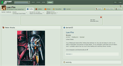 Desktop Screenshot of lusc-fire.deviantart.com