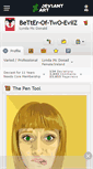Mobile Screenshot of better-of-two-evilz.deviantart.com