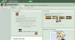 Desktop Screenshot of crennyxmctucker.deviantart.com