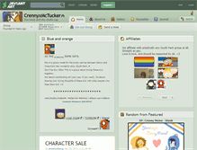 Tablet Screenshot of crennyxmctucker.deviantart.com