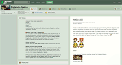 Desktop Screenshot of england-x-spain.deviantart.com