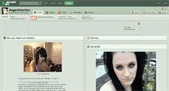Desktop Screenshot of megandistortion.deviantart.com