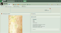Desktop Screenshot of pokadott.deviantart.com