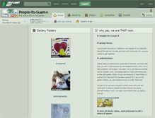 Tablet Screenshot of people-its-guam.deviantart.com