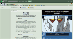 Desktop Screenshot of gg-x-lovers.deviantart.com