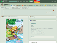 Tablet Screenshot of himiharu.deviantart.com