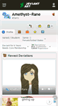 Mobile Screenshot of amethyst--rane.deviantart.com