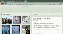 Desktop Screenshot of htar90.deviantart.com