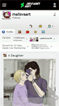 Mobile Screenshot of malisvaart.deviantart.com