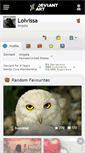 Mobile Screenshot of loivissa.deviantart.com