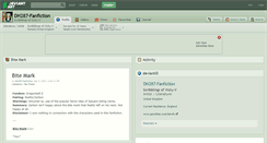 Desktop Screenshot of dh287-fanfiction.deviantart.com