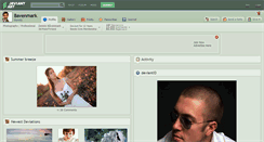 Desktop Screenshot of bavenmark.deviantart.com