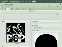 Tablet Screenshot of chrono-strife.deviantart.com