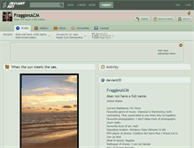 Tablet Screenshot of fragglesacm.deviantart.com