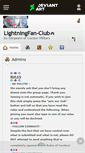 Mobile Screenshot of lightningfan-club.deviantart.com