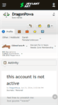 Mobile Screenshot of dragonpowa.deviantart.com