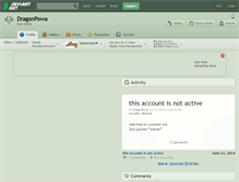 Tablet Screenshot of dragonpowa.deviantart.com