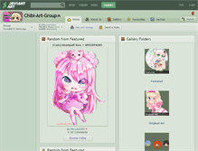 Tablet Screenshot of chibi-art-group.deviantart.com