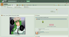 Desktop Screenshot of madbax.deviantart.com