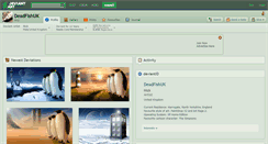 Desktop Screenshot of deadfishuk.deviantart.com