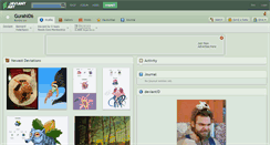 Desktop Screenshot of gurahl06.deviantart.com