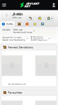 Mobile Screenshot of ji-min.deviantart.com