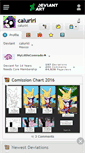 Mobile Screenshot of caluriri.deviantart.com