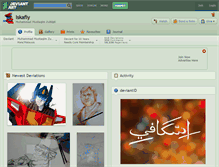 Tablet Screenshot of iskafiy.deviantart.com