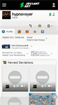 Mobile Screenshot of hypnovoyer.deviantart.com
