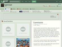 Tablet Screenshot of hypnovoyer.deviantart.com