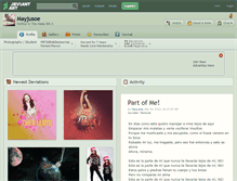 Tablet Screenshot of mayjusoe.deviantart.com