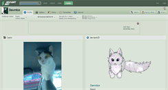 Desktop Screenshot of dawnice.deviantart.com