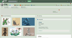 Desktop Screenshot of chingc.deviantart.com
