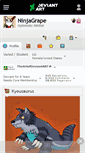 Mobile Screenshot of ninjagrape.deviantart.com