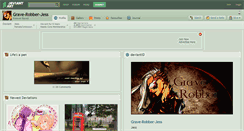 Desktop Screenshot of grave-robber-jess.deviantart.com