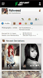 Mobile Screenshot of fishweed.deviantart.com