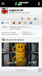 Mobile Screenshot of england-uk.deviantart.com