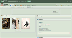 Desktop Screenshot of dizigner.deviantart.com