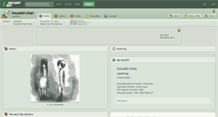 Desktop Screenshot of houseki-chan.deviantart.com