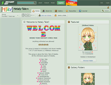 Tablet Screenshot of hetaly-tale.deviantart.com