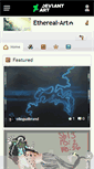 Mobile Screenshot of ethereal-art.deviantart.com