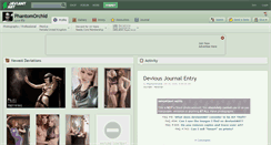 Desktop Screenshot of phantomorchid.deviantart.com