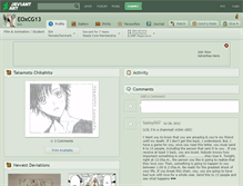 Tablet Screenshot of eoxcg13.deviantart.com