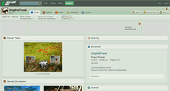 Desktop Screenshot of graphixfreak.deviantart.com