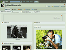 Tablet Screenshot of jimokeefephotography.deviantart.com
