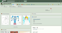 Desktop Screenshot of darkcecyneko93.deviantart.com