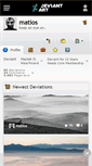 Mobile Screenshot of matios.deviantart.com