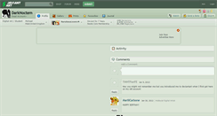 Desktop Screenshot of darknoctem.deviantart.com